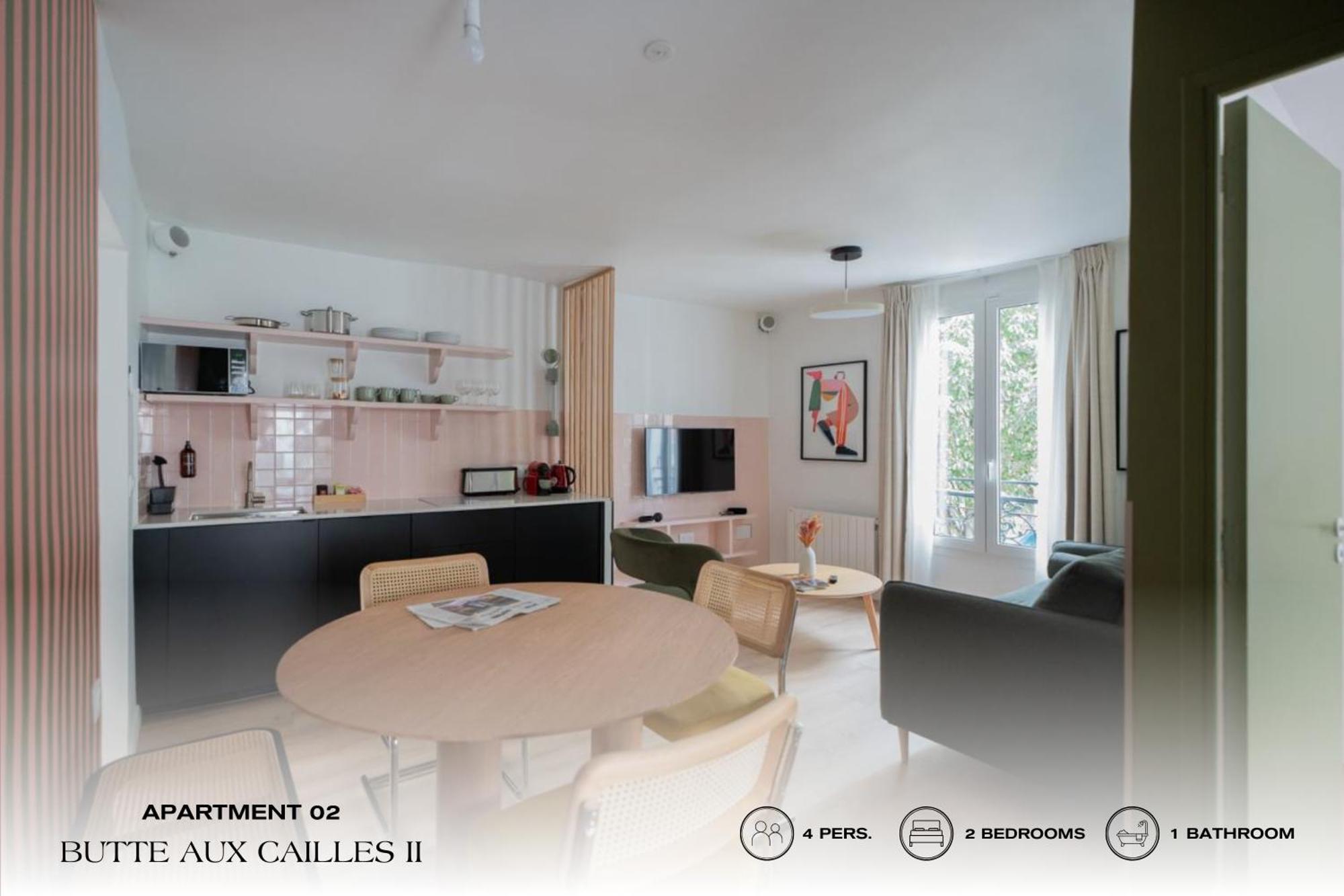 Beauquartier - Butte Aux Cailles II Apartment Paris Exterior photo